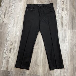 Brax Feel Good Cooper Pants Mens Size 32x28.5*‎ Regular Fit Black